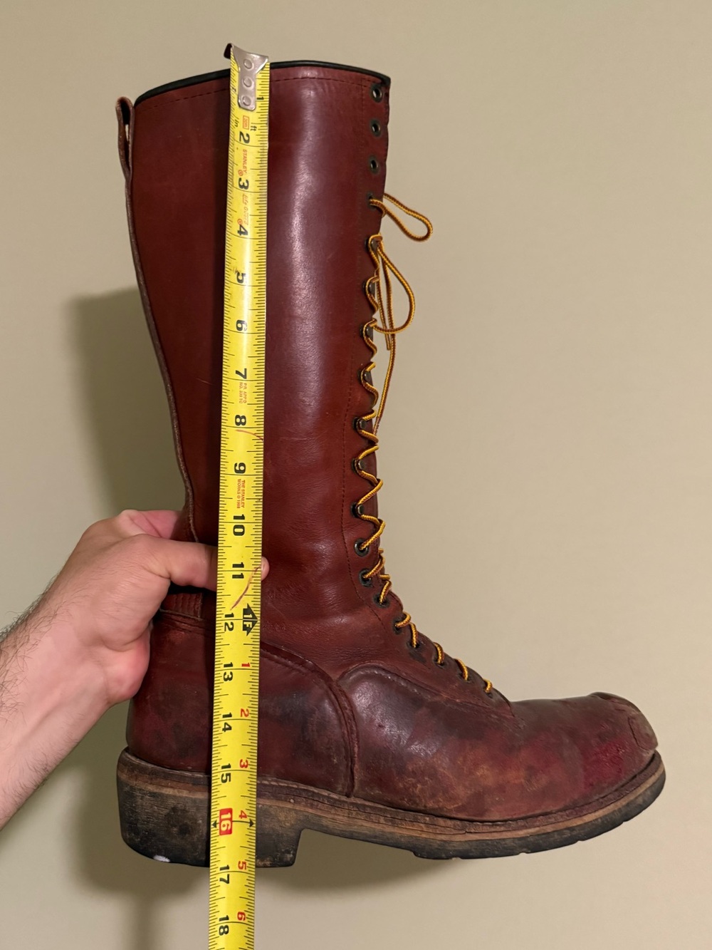 Red Wing 2450 Classic Lineman Boots Size 11.5 E
Steel Toe - Picture 2 of 16